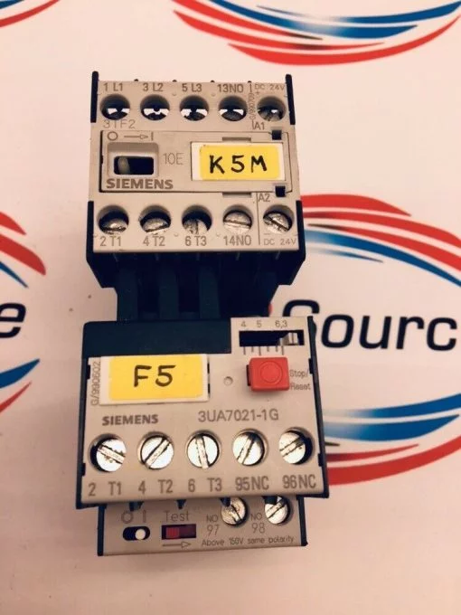 SIEMENS 3UA7021-1G 3TF2010-0BB4 CONTACTOR and OVERLOAD RELAY - Image 2