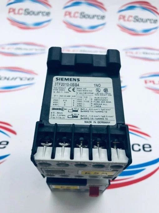 SIEMENS 3UA7021-1G 3TF2010-0BB4 CONTACTOR and OVERLOAD RELAY - Image 5