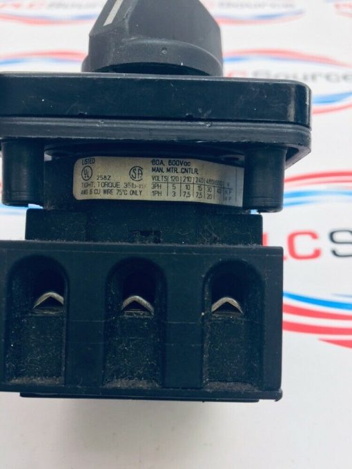 SALZER H263 OFF/ON SELECTOR SWITCH - Image 4