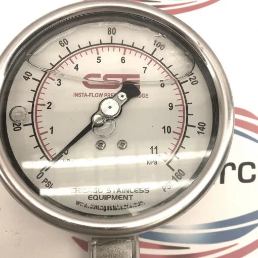 CSE  4N-EKP-1/4NPT-GF-BT PRESSURE GAUGE, FILLED - Image 5