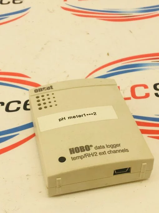 ONSET U12-013 10592838 HOBO DATA LOGGER WITH TEMP/RH/2 EXT CHANNELS