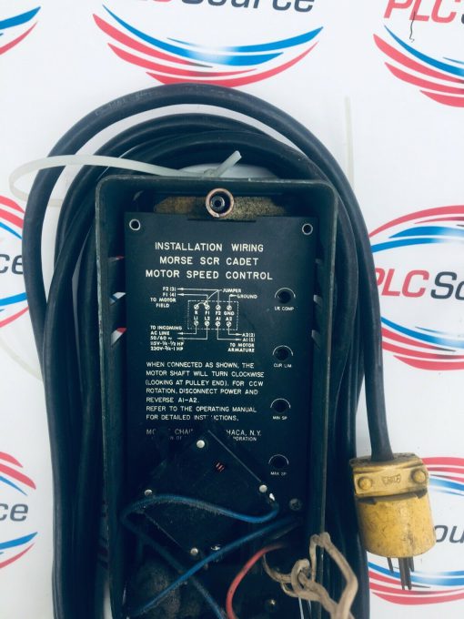 MORSE CADET 50 1/2 HP 115 VOLTS - Image 5