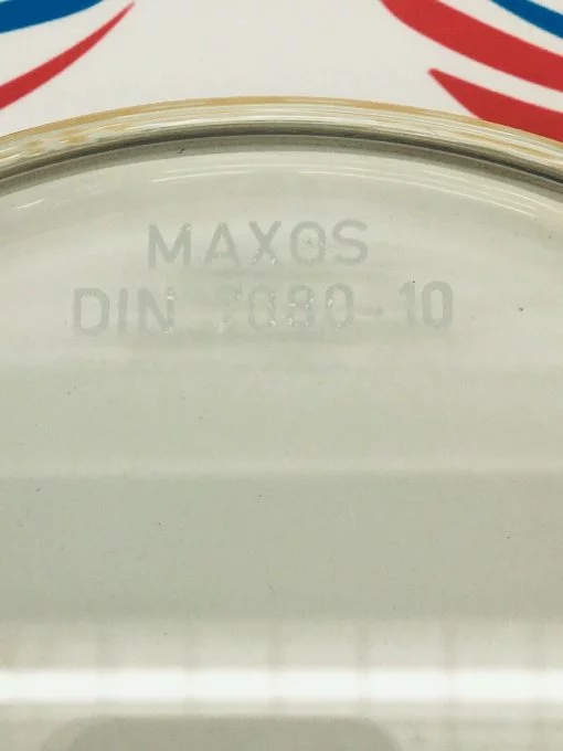 MAXOS DIN 7080-10 851007 175 X 20  BOROSILCATE SAFETY SIGHT GLASS - Image 4
