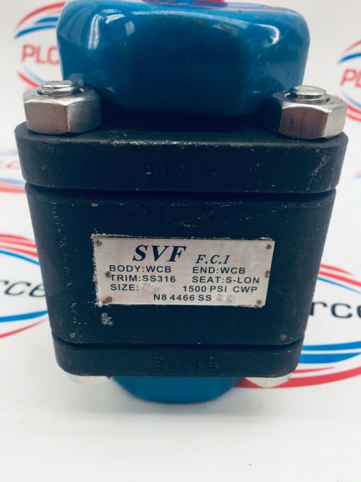 SVF N8 4466 SS MANUAL VALVE - Image 2
