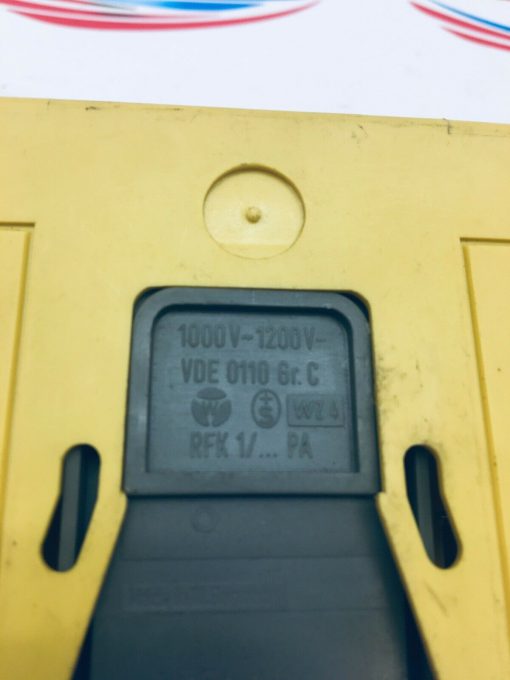 Weidmuller VDE0110 VARITECTOR SURGE PROTECTOR 1000V-1200V RFK1/...PA - Image 2