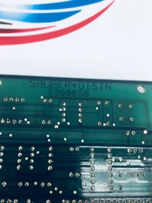 SAUBER GISIN S300059 CARD - Image 4