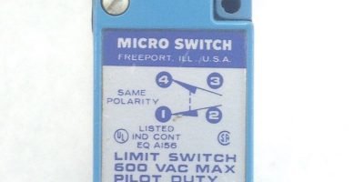 MICRO SWITCH LSK3K-8C LIMIT SWITCH – PILOT DUTY 600VAC MAX (A832) 1