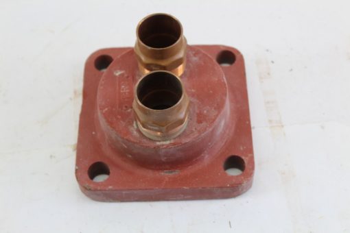 4 bolt flange 6X6 Cast iron duel 1 1/2â? pipe Butt-weld EN8638 *new* (B237) 2