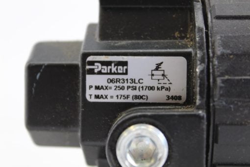 Parker Hydraulic Pressure Regulator Assembly 06R313LC 250PSI *NEW* (B236) 2