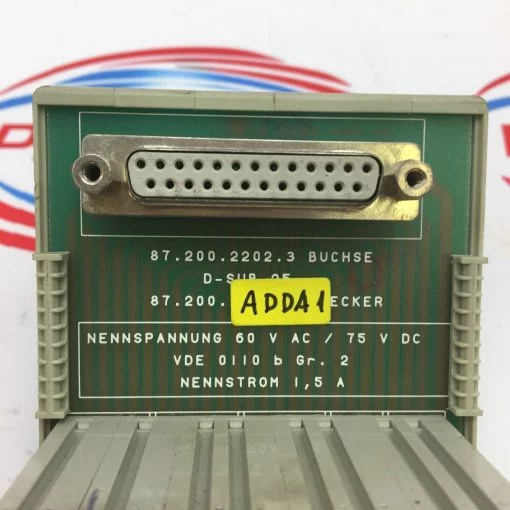 WIELAND 87.200.2202.3 TERMINAL BLOCK INTERFACE MODULE DIN RAIL MOUNT - Image 2