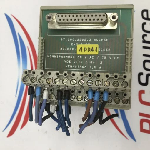 WIELAND 87.200.2202.3 TERMINAL BLOCK INTERFACE MODULE DIN RAIL MOUNT - Image 4