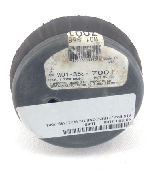 NEW! FIRESTONE W01-358-7004 REVERSABLE SLEEVE AIR SPRING FAST SHIP!!! (B191) 2