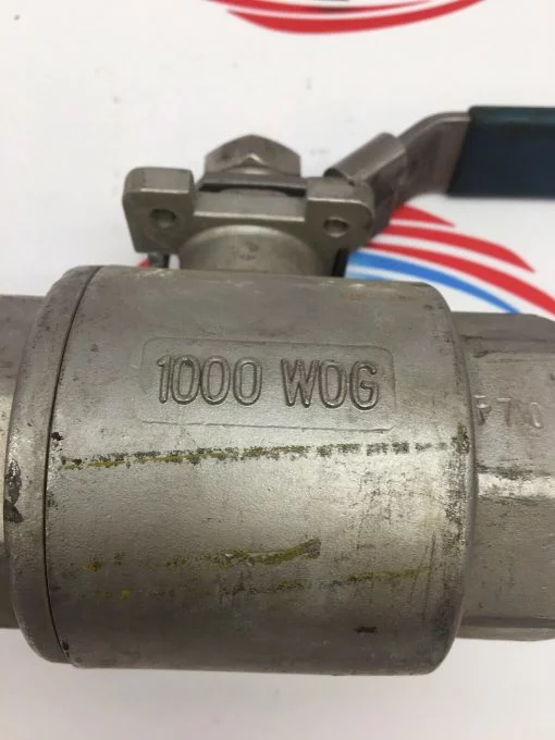PINACLE 1000 WOG 1 1/2-316 SS MANUALLY OPERATED VALVE - Image 2