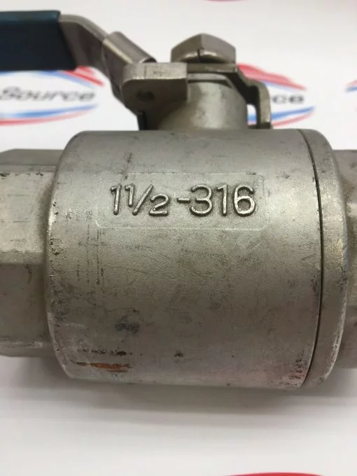 PINACLE 1000 WOG 1 1/2-316 SS MANUALLY OPERATED VALVE - Image 4