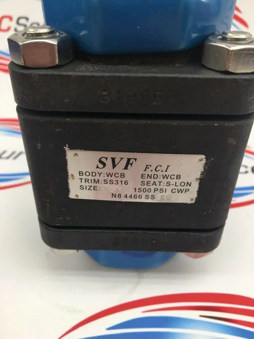 SVF FLOW CONTROLS N8 4466 SS 1 1/2" SS316  MANUALLY OPERATED VALVE - Image 4
