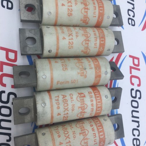 GOULD SHAWMUT A60X125 TYPE 4 SEMICONDUCTOR RECTIFER FUSES  LOT OF 6 - Image 3