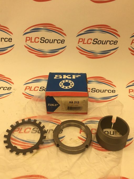 SKF HA213 BEARING ADAPTER SLEEVE with LOCKNUT 2.1875” Bore x 40mm