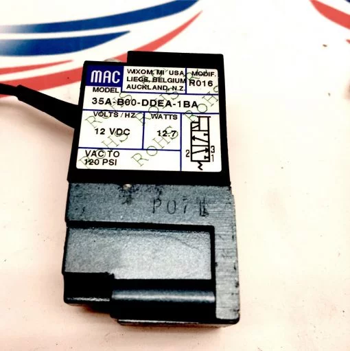 MAC 35A-B00-DDEA-1BA 12V Direct Solenoid Operated 3-Way Poppet Valve
