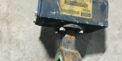 KEYSTONE 790-012 DOUBLE ACTUATED BUTTERFLY VALVE