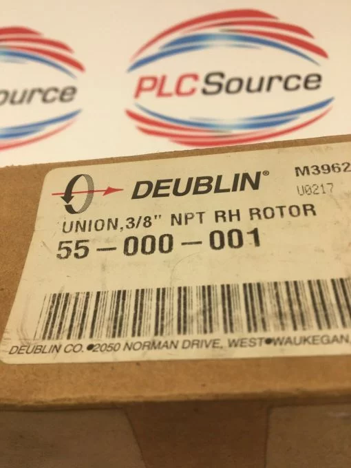 DEUBLIN 3/8” NPT RH ROTORARY UNION 55-000-001 - Image 2