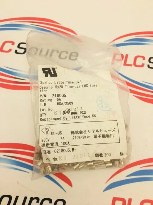 SUZHOU LITTELFUSE 218005  5A 50A/250V