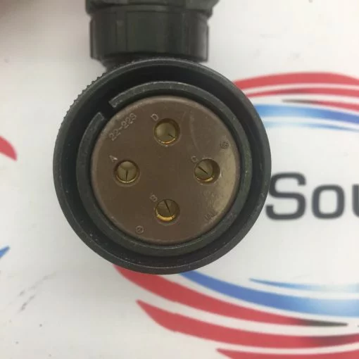JAE 22-22S CIRCULAR MIL CONNECTORS   LOT OF 4 - Image 3