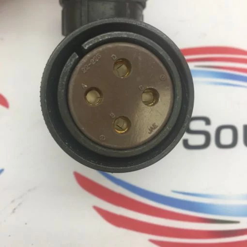 JAE 22-22S CIRCULAR MIL CONNECTORS   LOT OF 4 - Image 4