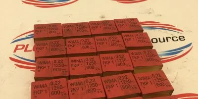 LOT OF 20 WIMA FKP1 0,22 1250- 600~ 5% CAPACITOR