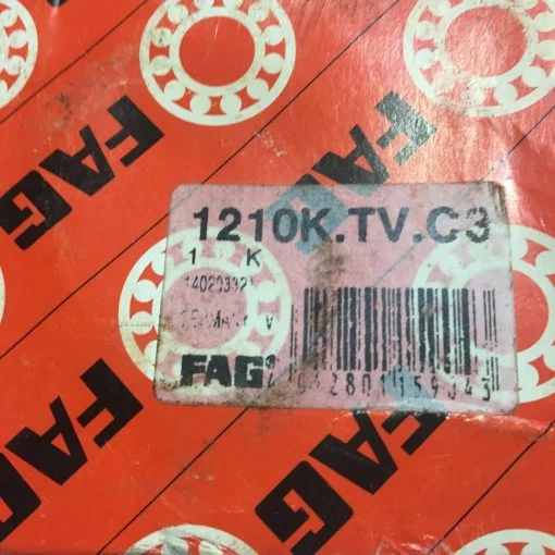 FAG 1210TV.C3 DOUBLE ROW, SELF-ALIGNING BALL BEARING - Image 2
