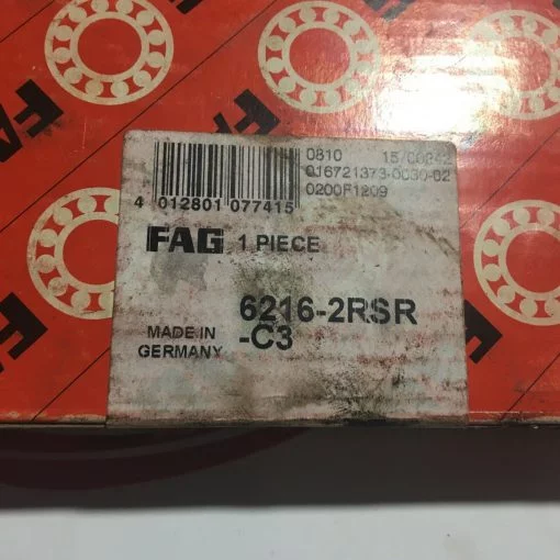 FAG 6216-2RSR-C3 DEEP GROOVE BALL BEARING - Image 2
