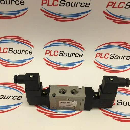 SMC VFS3220-5DZ-03 DOUBLE SOLENOID VALVE w/ CONNECTORS - Image 3