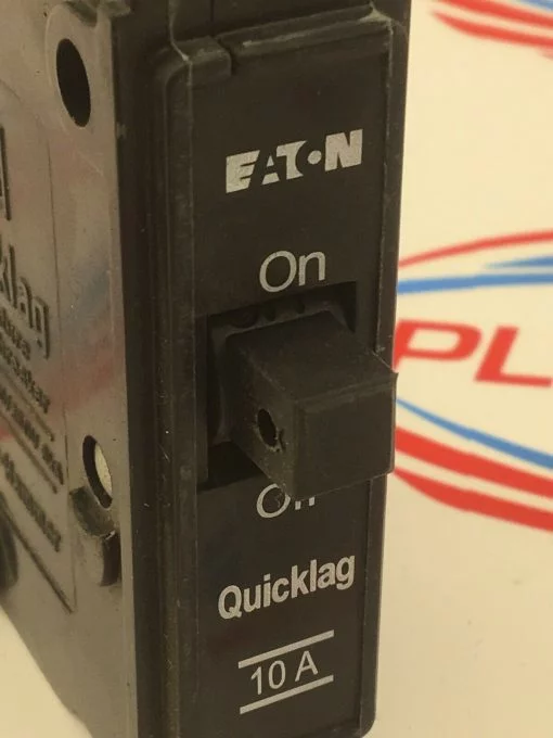 EATON QUICKLAG MINIATURE CIRCUIT BREAKER N10019 440/250V 6KA CUTLER HAMMER 10A - Image 3