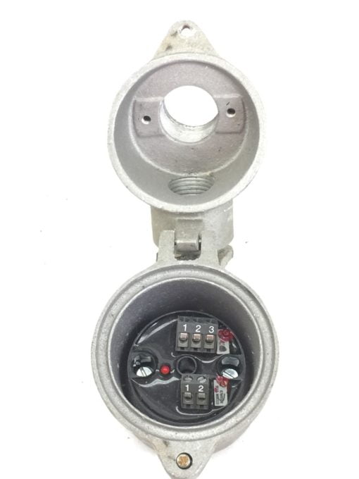 USED GREAT CERMET 67WR50K POTENTIOMETER, MINGO EXPLOSION PROOF HOUSING (A527) 2