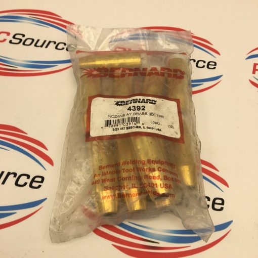 BERNARD 4392 NOZ/INS BRASS WELDING NOZZLES 300 TPR 10-PACK