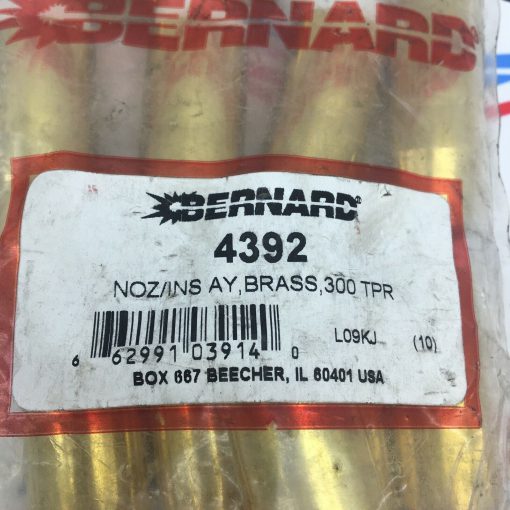 BERNARD 4392 NOZ/INS BRASS WELDING NOZZLES 300 TPR 10-PACK - Image 2
