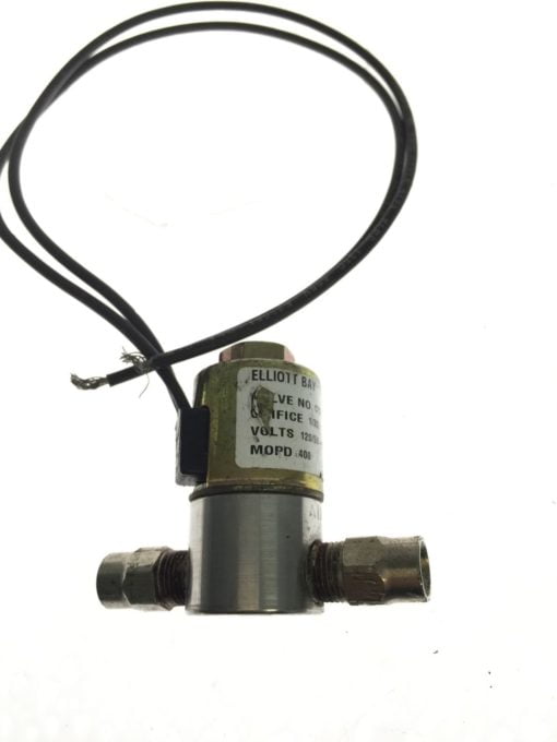 ELLIOT BAY CY316/CY317 WATTS 6-7 ORFICE 1/32 MOPD 400 VALVE, USED, WARRANTY H95 2