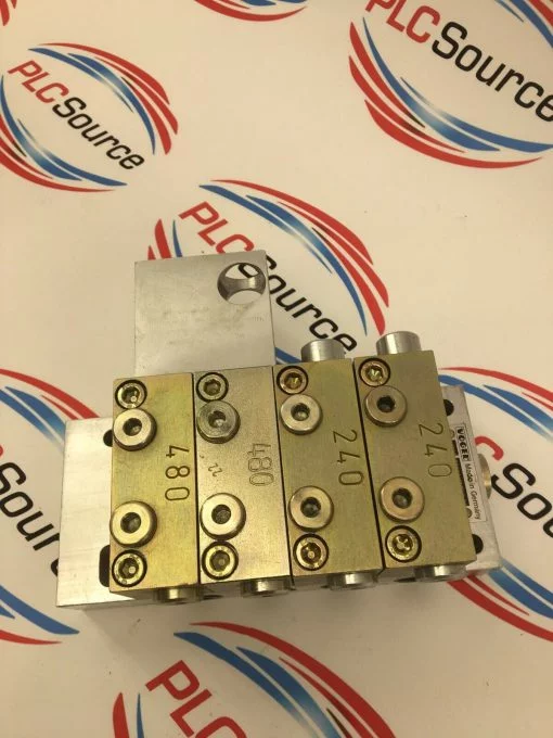 VOGEL PSG2-4-02712 MODULAR LUBRICATION FEEDER VALVE ASSEMBLY