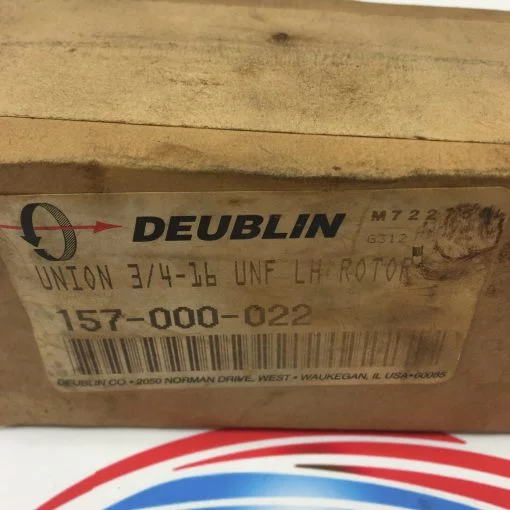DEUBLIN 157-000-022 3/4-16 UNF LH ROTARY UNION - Image 2