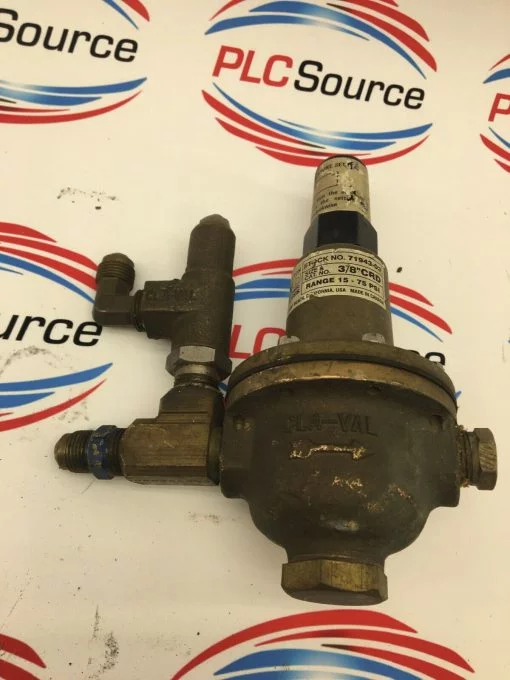 CLAYTON CRD 3/8" 15-75 PSI PILOT CONTROL VALVE