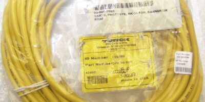 TURCK RK50-20M Cordset EUROFAST U2095 7/6-16UN Female Straight,5 Wire NEW (B177) 1