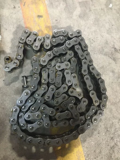 TSUBAKI RF03075S-7LK2-DT ROLLER CHAIN 126LX1H LINKS