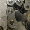 TSUBAKI RF03075S-7LK2-DT ROLLER CHAIN 126LX1H LINKS - Image 3