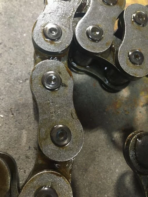 TSUBAKI RF03075S-7LK2-DT ROLLER CHAIN 126LX1H LINKS - Image 3
