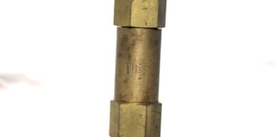 SWAGELOK COMPANY 183361 B-12C4-1 1 PSI BRASS CHECK VALVE 3/4 FNPT NEW! (F73) 1