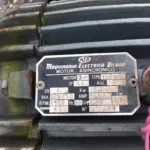 MAQUINARIA ELECTRICA BILBAO 3 PHASE MOTOR, 132S/6 1152 RPM 220/440 VAC (CONNEX) 2