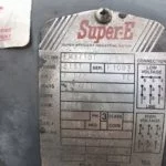 USED BALDOR SUPER E EM3710T 7