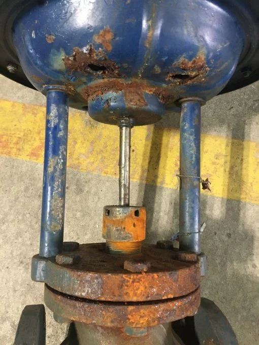 PLEIGER DN32 PN16 ACTUATED GLOBE VALVE - Image 3