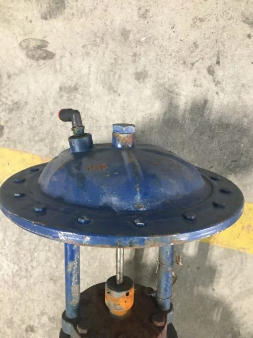 PLEIGER DN32 PN16 ACTUATED GLOBE VALVE - Image 4