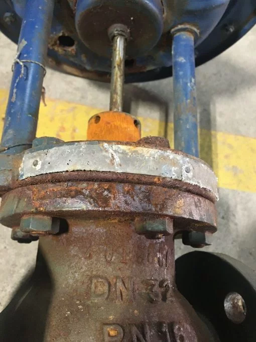 PLEIGER DN32 PN16 ACTUATED GLOBE VALVE - Image 5