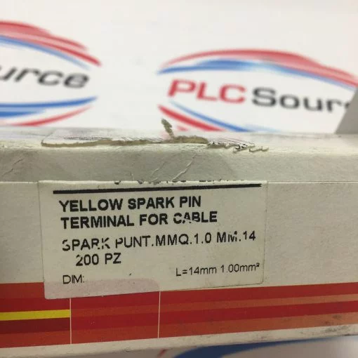 3M GRAFOPLAST KE-7270-1395-2 YELLOW SPARK TERMINAL PINS   200 PIECES - Image 3